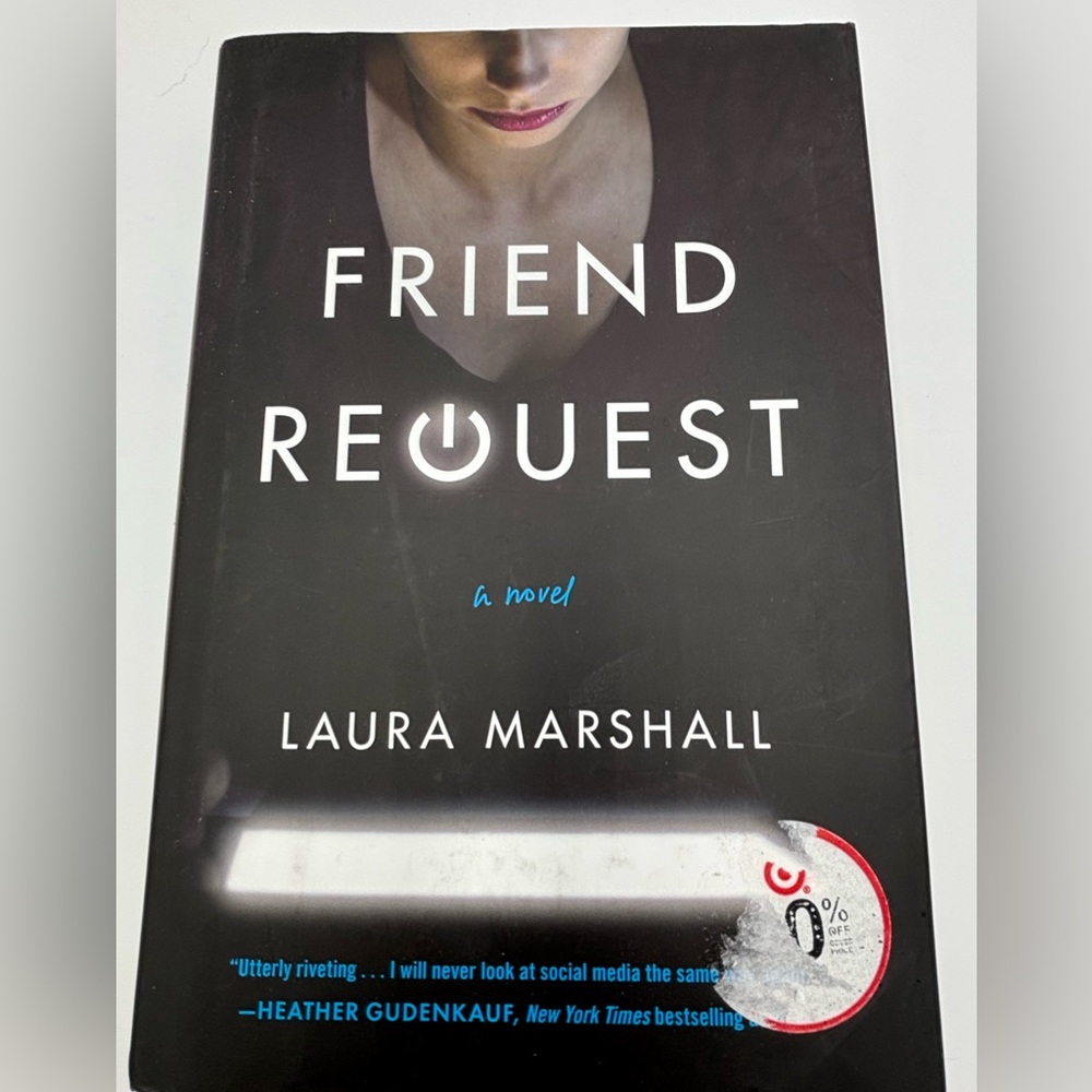 Hard Cover Friend Request by Laura Marshall